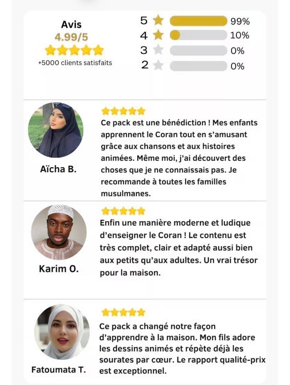 Témoignage client — avis sur la formation