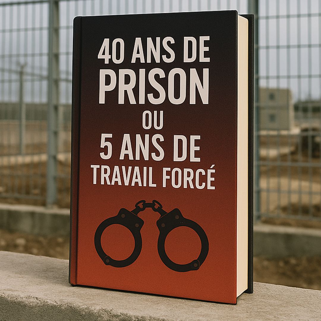 40 ans de prison ou 5 ans de travaux forcés